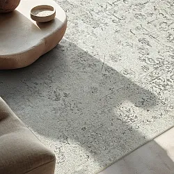Vlakgeweven vloerkleed - Mateur (beige)