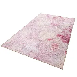 Vlakgeweven vloerkleed - Mogoro (roze)
