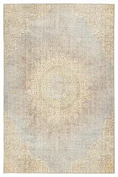 Vlakgeweven vloerkleed - Sandrigo (goud)