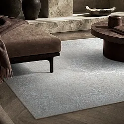 Vlakgeweven vloerkleed - Santi (beige)