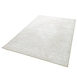 Vlakgeweven vloerkleed - Santi (beige)