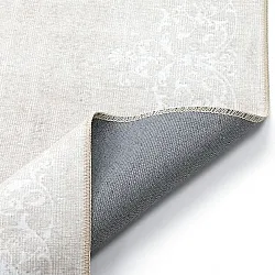 Vlakgeweven vloerkleed - Santi (beige)
