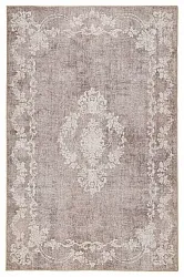 Vlakgeweven vloerkleed - Taknis (beige)