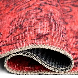 Vlakgeweven vloerkleed - Valenza (rood)