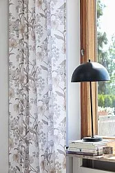 Gordijnen - Katoenen gordijn Florina (beige)