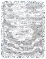 Wollen-vloerkleed - Pike (blauw)
