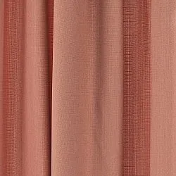 Gordijnen - Linnen gordijnen Luana (rood)