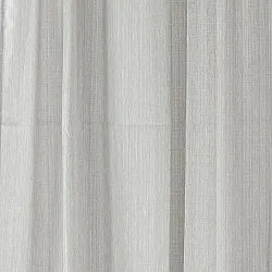 Gordijnen - Gordijn met linnenimitatie Andrada (grijs)