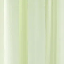 Gordijnen - Gordijn met linnenimitatie Andrada (licht groen)