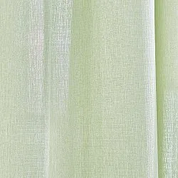 Gordijnen - Gordijn met linnenimitatie Andrada (licht groen)