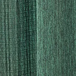 Gordijnen - Gordijn met linnenimitatie Andrada (donkergroen)