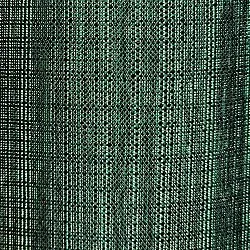 Gordijnen - Gordijn met linnenimitatie Andrada (donkergroen)