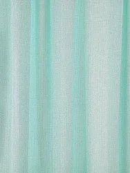 Gordijnen - Linnen gordijnen Cosmina (muntgroen)