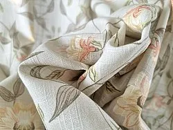 Gordijnen - Katoenen gordijn - Bodil (bruin)