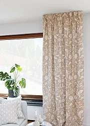 Gordijnen - Katoenen gordijn Onni (beige)