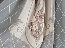 Gordijn - Eugene (lichtblauw)