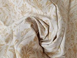 Gordijnen - Katoenen gordijn Helmi (geel)