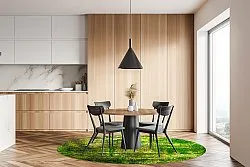 Rond vloerkleed - Padron (groen)