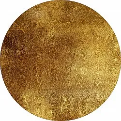 Rond vloerkleed - Malveira (goud)