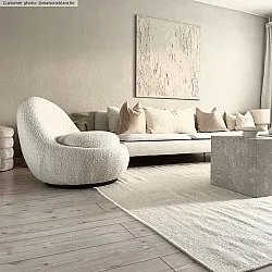 Wollen-vloerkleed - Hamilton (wit)