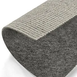 Vloerbedekking - Almeria Tapijttegels 24 st. (gestreept grijs)