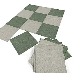 Vloerbedekking - Almeria Tapijttegels 24 st. (groente)