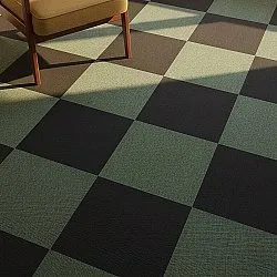 Vloerbedekking - Almeria Tapijttegels 24 st. (zwart)