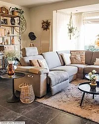 Wilton - Douz (zwart/multi)