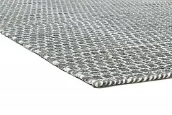 Wollen-vloerkleed - Honey (Donkergrijs)