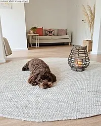 Ronde vloerkleden - Otago (natuur)