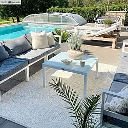 Plastic-kleden - Horredskleden Marion Mix (cream)