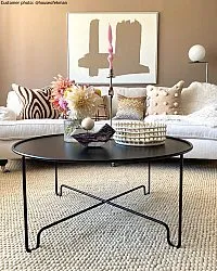 Wollen-vloerkleed - Avafors Wool Bubble (beige)