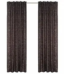 Gordijn - Cleo (donker grijs)