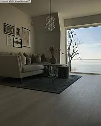 Viscose-vloerkleed - Jodhpur Special Luxury Edition (zwart)