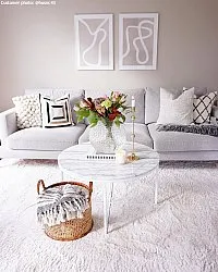 Hoogpolig vloerkleed - Cloud Super Soft (offwhite)