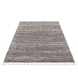 Hoogpolig vloerkleed - Orellana (grijs)