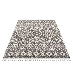 Hoogpolig vloerkleed - Imbabura (grijs)