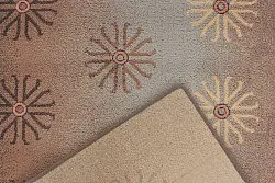 Wollen-vloerkleed - Lente (antraciet)