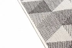 Vloerkleden voor binnen en buiten - Brussels Pattern (grijs)