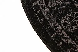 Rond vloerkleed - Peking Noble (zwart)