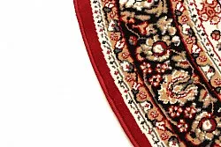 Rond vloerkleed - Peking (rood)