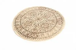 Rond vloerkleed - Peking Noble (wit)