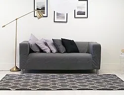 Wollen-vloerkleed - Korinth (donker grijs)