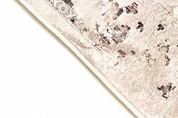 Rond vloerkleed - Toujane (grijs)