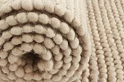 Wollen-vloerkleed - Avafors Wool Bubble (beige)