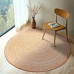 Rond vloerkleed - Ferragudo (oranje)