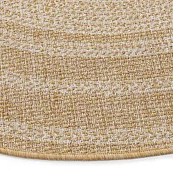 Rond vloerkleed - Indoor/Outdoor Angus (natuur)