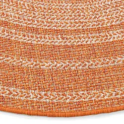 Rond vloerkleed - Indoor/Outdoor Angus (rood)