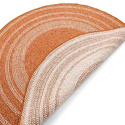 Rond vloerkleed - Indoor/Outdoor Angus (rood)