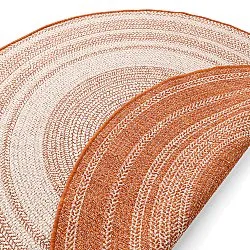 Rond vloerkleed - Indoor/Outdoor Angus (rood)